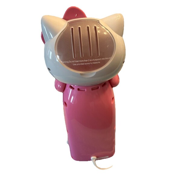 HELLO KITTY Pink Hot Air Electric Popcorn Maker Popper Vintage Sanrio 2012 - Picture 3 of 6